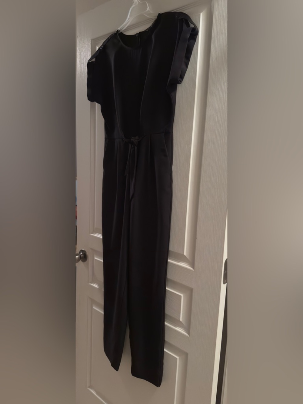 Banana Republic Black Jumpsuit with Tie Waist